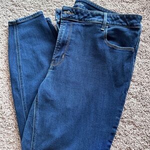 Old Navy Dark Blue High-Rise Jeans